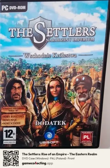 The Settlers: Rise of an Empire - The Eastern Realm Computer, Poland box front
