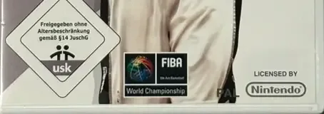 NBA Live 09 All-Play, the USK square on its front