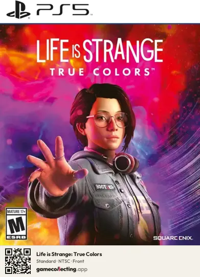 Life is Strange: True Colors PlayStation 5, NTSC box front
