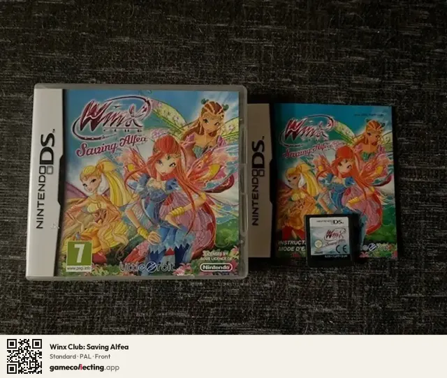 Winx Club: Saving Alfea Nintendo DS, PAL box front