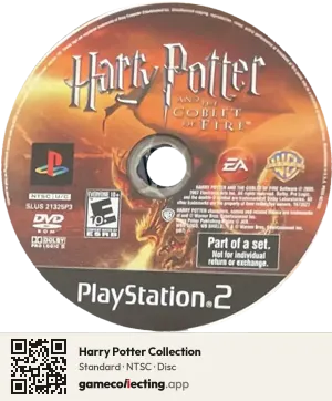 Harry Potter Collection PlayStation 2, NTSC disc
