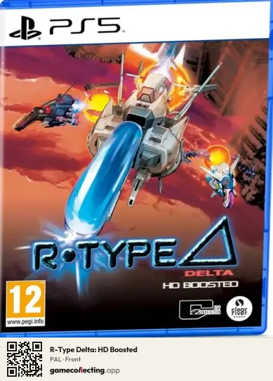 R-Type Delta: HD Boosted PlayStation 5, PAL box front