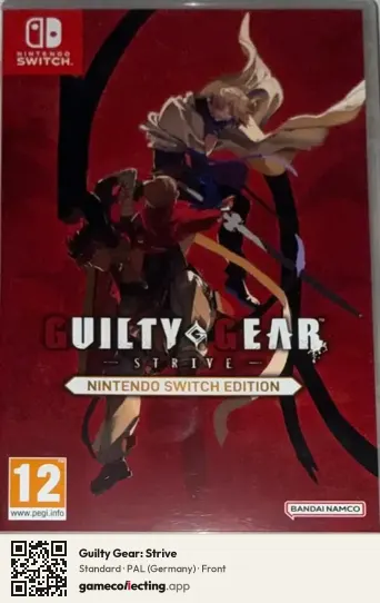 Guilty Gear: Strive Nintendo Switch, Germany box front