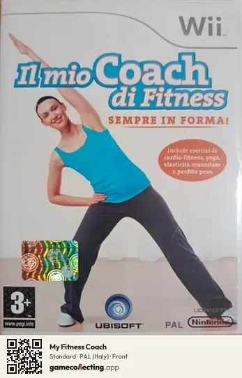 My Fitness Coach Nintendo Wii, Italy box front