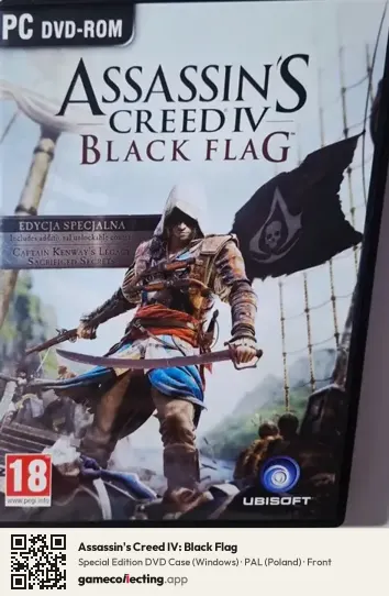 Assassin's Creed IV: Black Flag Computer, Poland box front