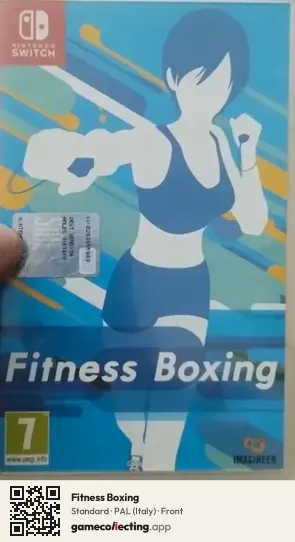 Fitness Boxing Nintendo Switch, Italy box front