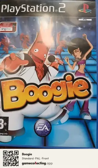 Boogie PlayStation 2, PAL box front