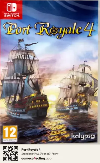 Port Royale 4 Nintendo Switch, France box front