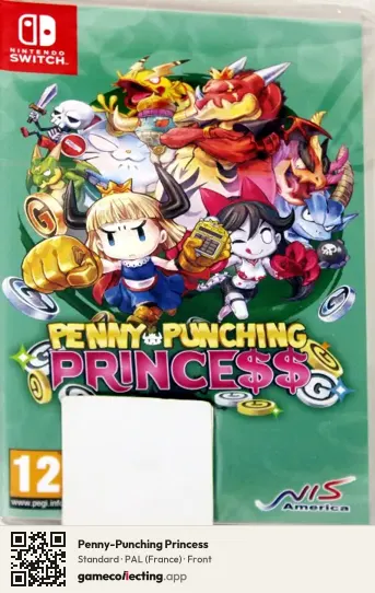 Penny-Punching Princess Nintendo Switch, France box front