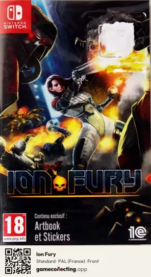 Ion Fury Nintendo Switch, France box front