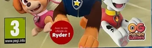 PAW Patrol: On a Roll!, the USK square on its front