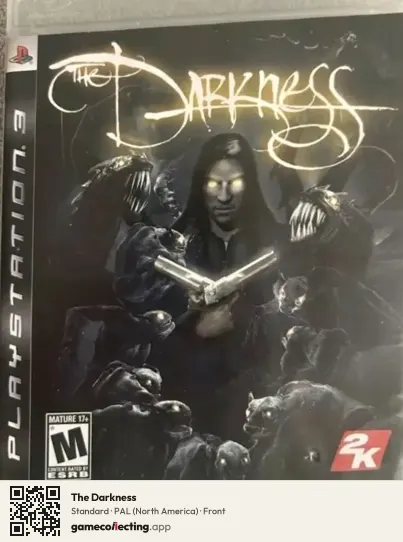 The Darkness PlayStation 3, North America box front