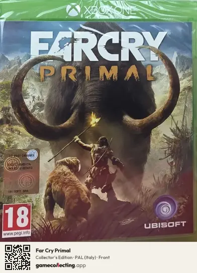 Far Cry Primal Xbox One, Italy box front