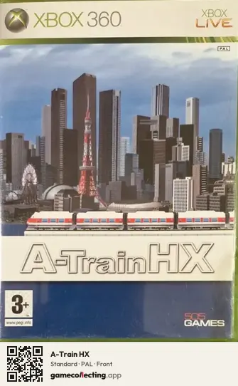 A-Train HX Xbox 360, PAL box front
