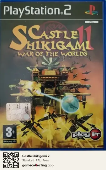 Castle Shikigami 2 PlayStation 2, PAL box front