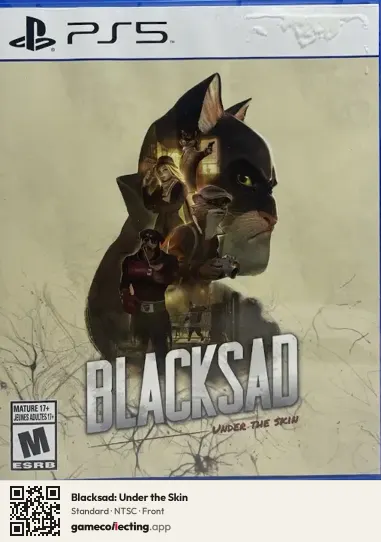 Blacksad: Under the Skin PlayStation 5, NTSC box front