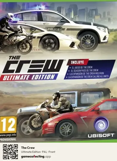 The Crew Xbox One, PAL box front