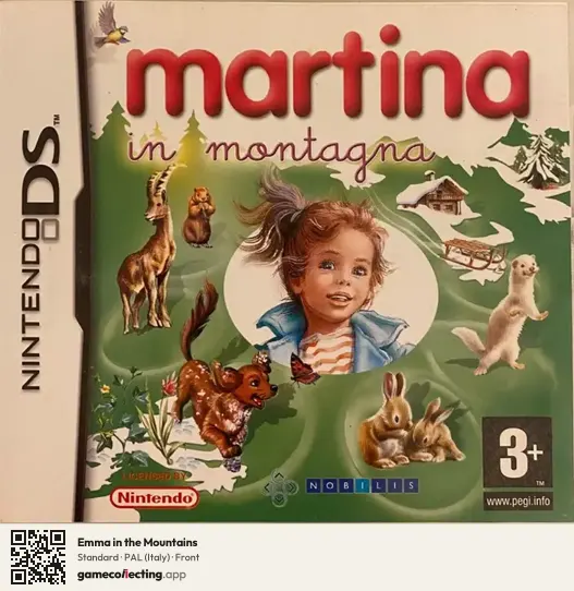 Emma in the Mountains Nintendo DS, Italy box front