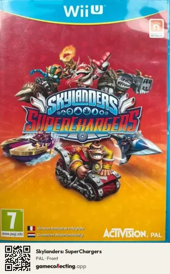 Skylanders: SuperChargers Nintendo Wii U, PAL box front