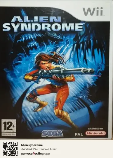 Alien Syndrome Nintendo Wii, France box front