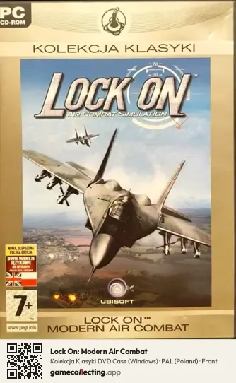 Lock On: Modern Air Combat Computer, Poland box front