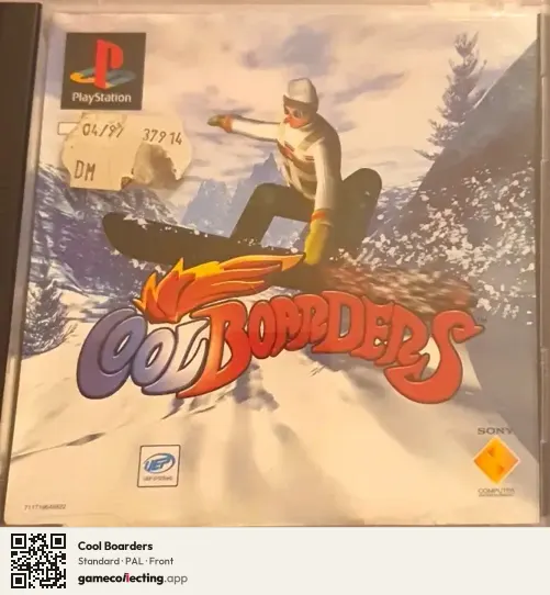 Cool Boarders PlayStation, PAL box front