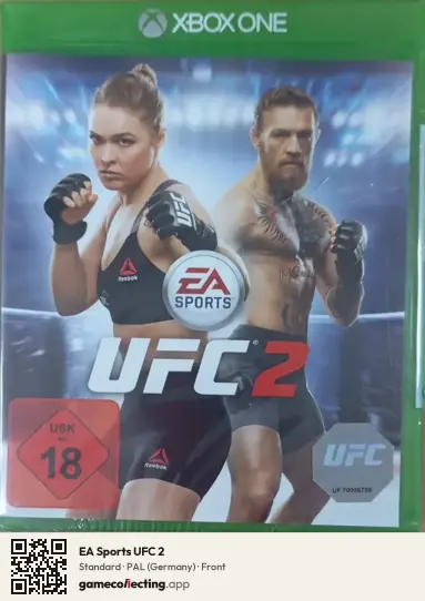 EA Sports UFC 2 Xbox One, Germany box front