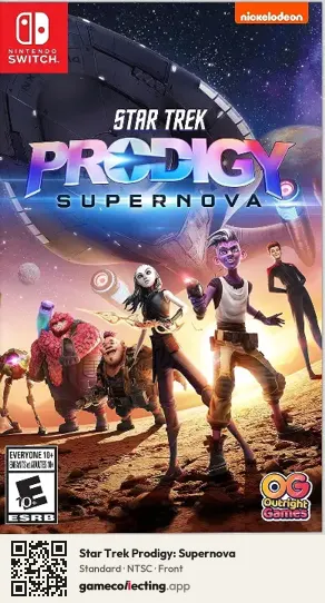 Star Trek Prodigy: Supernova Nintendo Switch, NTSC box front