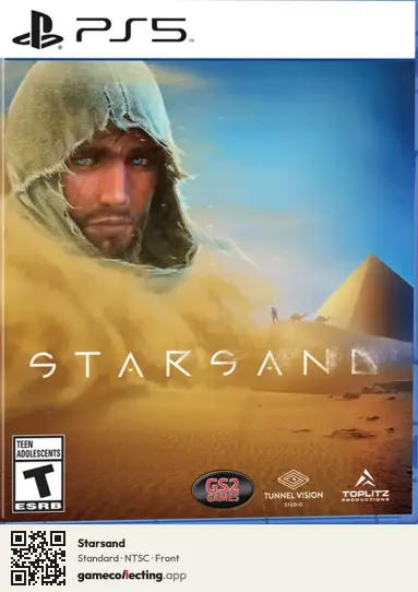 Starsand PlayStation 5, NTSC box front