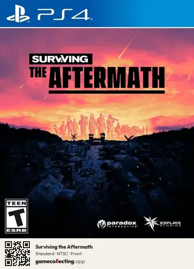 Surviving the Aftermath PlayStation 4, NTSC box front