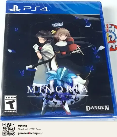 Minoria PlayStation 4, NTSC box front