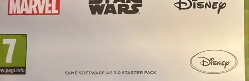 Disney Infinity 3.0, the PEGI square on its front