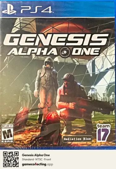 Genesis Alpha One PlayStation 4, NTSC box front