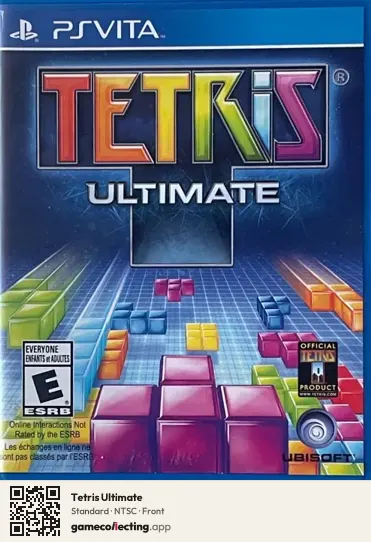 Tetris Ultimate PlayStation Vita, NTSC box front