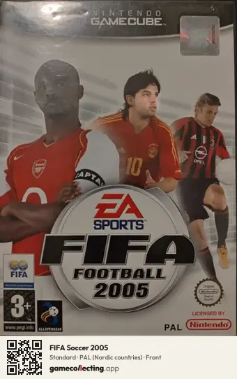FIFA Soccer 2005 Nintendo GameCube, Nordic countries box front