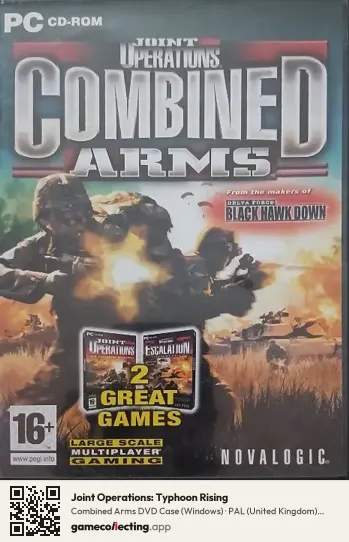 Joint Operations: Typhoon Rising Computer, United Kingdom box front