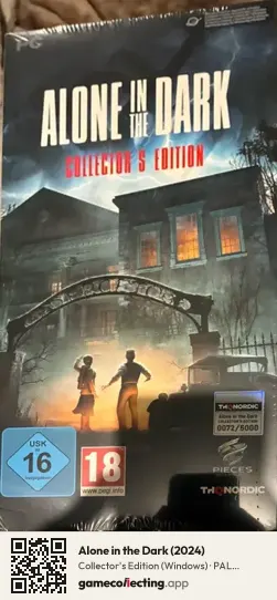 Alone in the Dark (2024) Computer, Germany box front