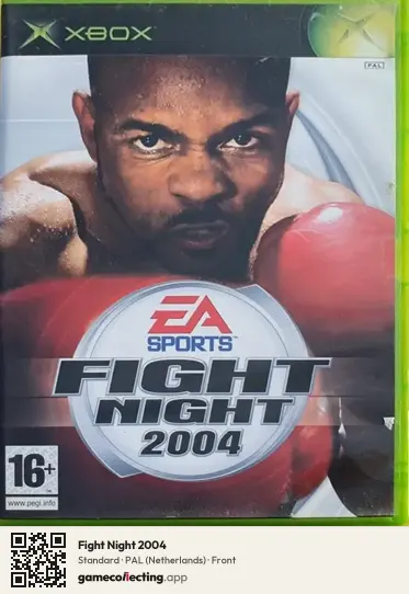 Fight Night 2004 Xbox, Netherlands box front