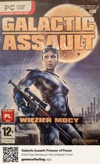 Galactic Assault: Prisoner of Power Computer, Poland box front