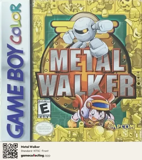 Metal Walker Game Boy Color, NTSC box front