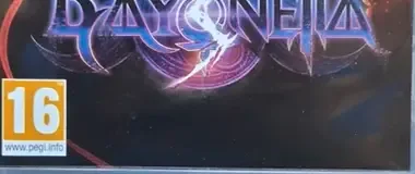 Bayonetta 3, the PEGI square on its front