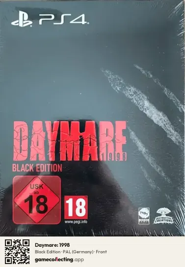 Daymare: 1998 PlayStation 4, Germany box front
