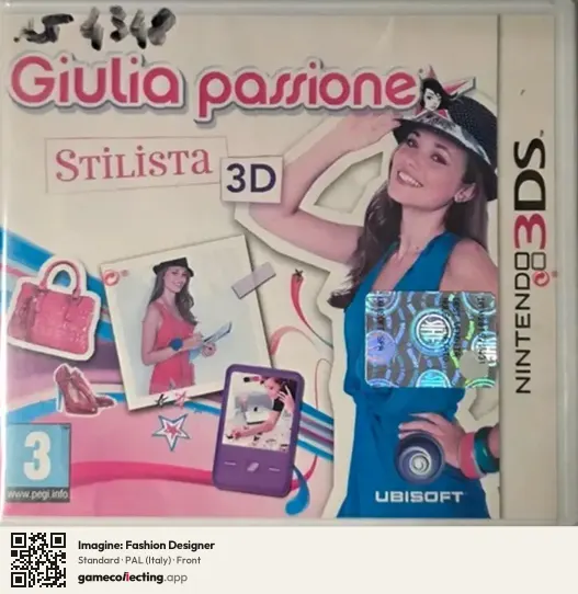 Imagine: Fashion Designer Nintendo 3DS, Italy box front