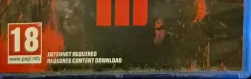 Call of Duty: Modern Warfare III, the PEGI square on its front