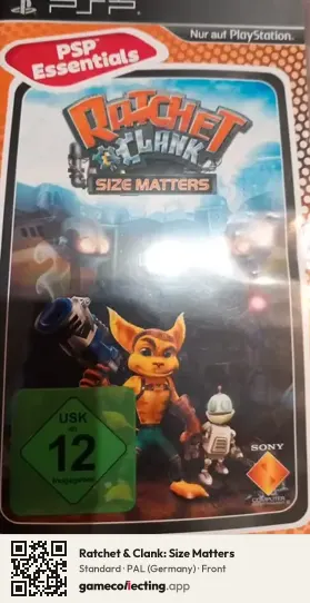 Ratchet & Clank: Size Matters PlayStation Portable, Germany box front