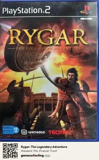 Rygar: The Legendary Adventure PlayStation 2, France box front