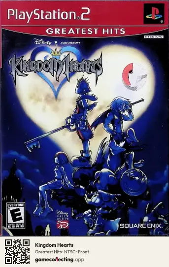 Kingdom Hearts PlayStation 2, NTSC box front