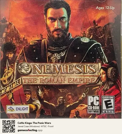 Celtic Kings: The Punic Wars Computer, NTSC box front