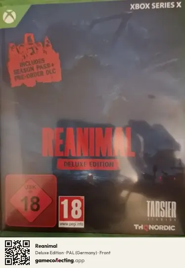 Reanimal Xbox Series X, Germany box front