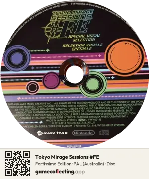 Tokyo Mirage Sessions #FE Nintendo Wii U, PAL disc